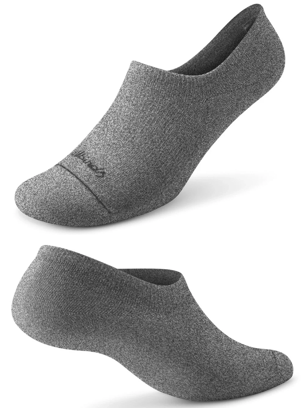 Allbirds Anytime No Show Heel Grip Sock Natural Grey Heather M ( LOT OF 8 ) NWT